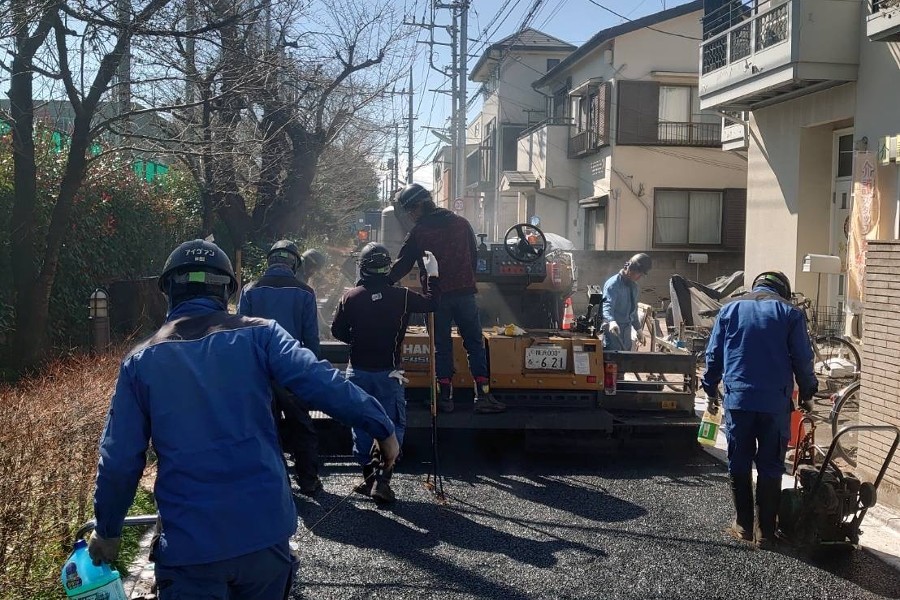 画像：本復旧工